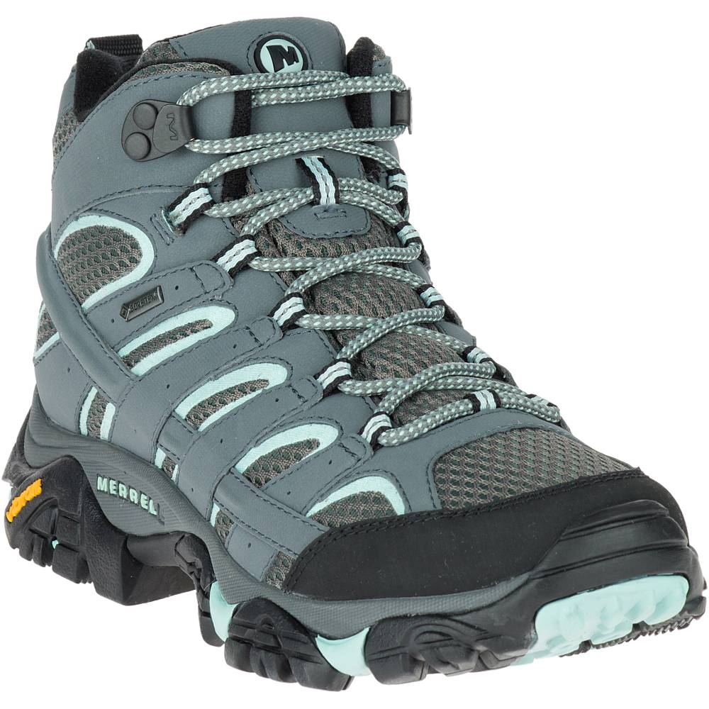 Merrell Moab 2 Mid Goretex (beluga/oliva) botas de senderismo mujer -  Alpinstore